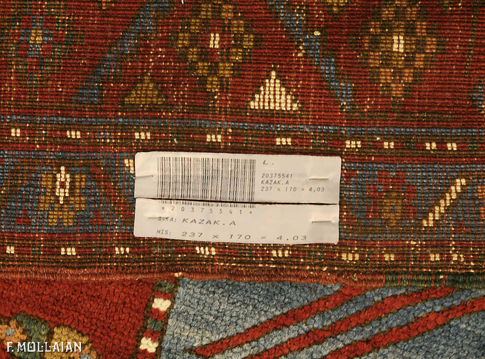 Antique Caucasian Kazak Rug n°:20375541